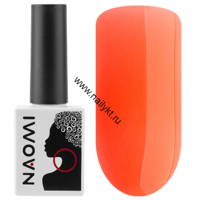 База каучуковая для гель-лака, 10мл (22 Neon Orange New) Naomi