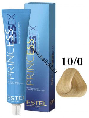 Крем-краска для волос Estel Princess Essex 10/0, Светлый блондин Натуральный, 60мл