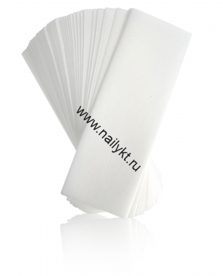 Бумага (полоски) для депиляции MANITA 100шт Белая