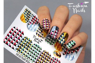 СКИДКА!!! Слайдер-дизайн Fashion Nails Metallic 140