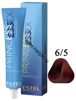 Крем-краска для волос Estel Princess Essex 6/5, Темно-русый Красный, 60мл