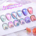 Гель-лак магнитный светоотражающий Rainbow Glass Cat Magnetic Gel RG02 58115-02, Born Pretty, 10 мл