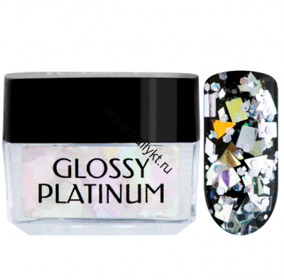 Гель-лак Glossy Platinum, 5гр (86 Moonlight) IRISK