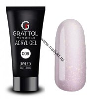 Acryl Gel 09 Glitter - акригель камуфляж 09 30ml Grattol