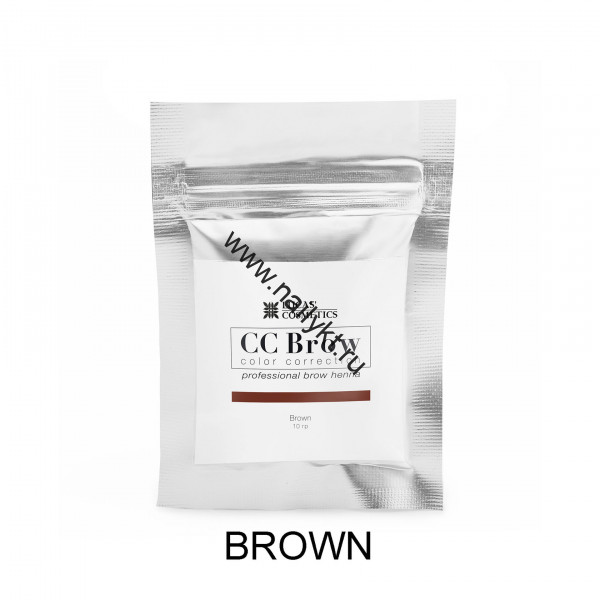 Хна для бровей CC Brow (brown) в саше (коричневый), 10гр.