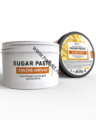 Сахарная паста для шугаринга "Sugar" Ультра мягкая 550гр MILV