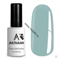 Гель-лак AKINAMI Color Gel Polish тон №057 Pale Blue (9мл)