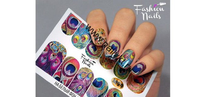 СКИДКА!!! Слайдер-дизайн Fashion Nails Metallic 099
