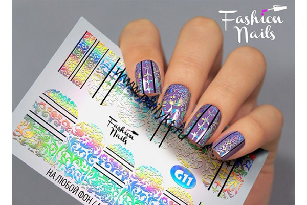 Слайдер-дизайн Fashion Nails Galaxy 011