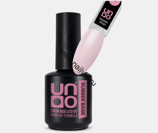 Камуфлирующая база Rubber Color Base Gel Sweet Wish, UNO, 12 г