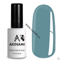 Гель-лак AKINAMI Color Gel Polish тон №059 Light Blue (9мл)