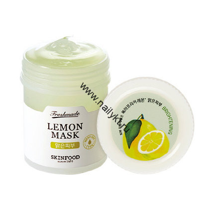 Осветляющая маска с экстрактом лимона Skinfood Freshmade Lemon mask (90мл)