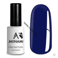 Гель-лак AKINAMI Color Gel Polish тон №067 Cobalt (9мл)