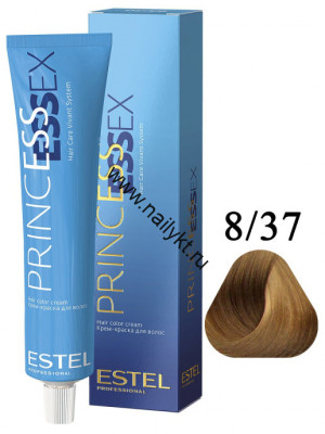 Крем-краска для волос Estel Princess Essex 8/37, Светло-русый золотисто-коричневый, 60мл