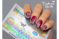 СКИДКА!!! Слайдер-дизайн Fashion Nails Galaxy 016