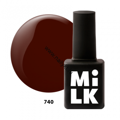 Гель-лак Milk Lip Cream 740 Black Honey 9мл