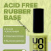 Базовое покрытие для гель-лака Rubber Acid Free UNO, 16 г