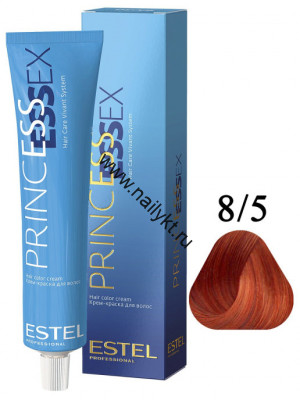 Крем-краска для волос Estel Princess Essex 8/5, Светло-русый Красный, 60мл