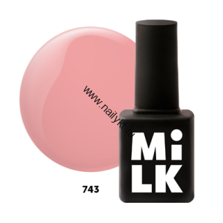 Гель-лак Milk Lip Cream 743 Powder Kiss 9мл