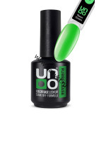 Камуфлирующая база Uno Rubber Neon Green, 12 мл