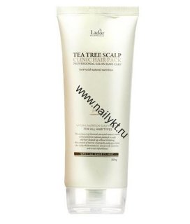 199!!! Маска для лечения кожи головы Tea Tree Scalp Hair Pack от Lador (200гр)