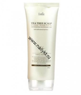 199!!! Маска для лечения кожи головы Tea Tree Scalp Hair Pack от Lador (200гр)