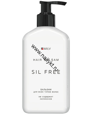 "SIL FREE" Бальзам для всех типов волос MILV 340 мл