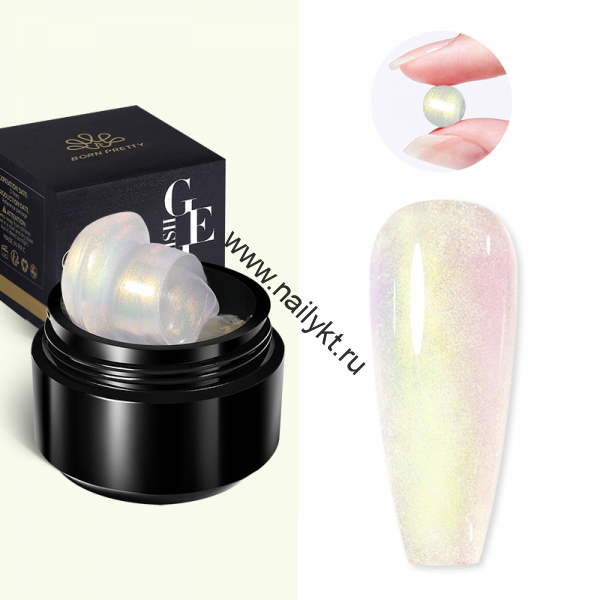 Гель-пластилин NSG21 56031-03 (59320-19) AURORA  Non-stick hand extension gel, Born Pretty 15 мл