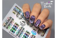 СКИДКА!!! Слайдер-дизайн Fashion Nails Galaxy 027