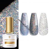 Светоотражающий гель-лак "Reflective Glitter Flash" RGF-04 53087-04, 7 мл Born Pretty