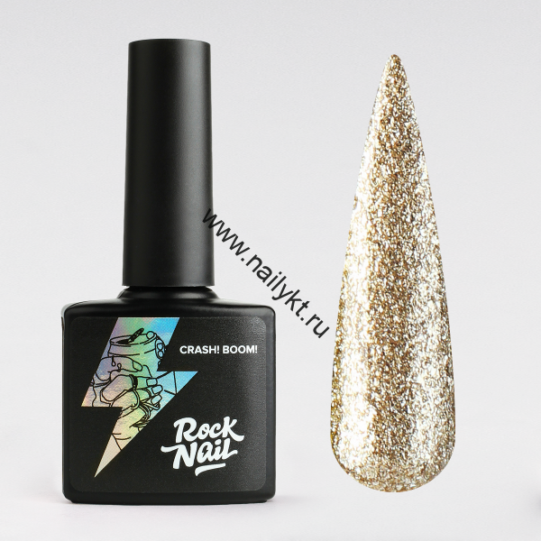 Гель-лак RockNail Crash! Boom! 411 Body Chain