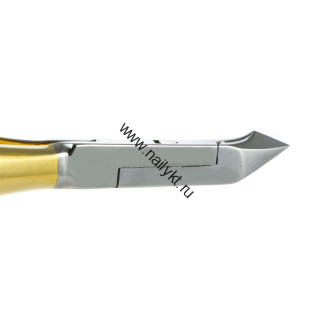 Кусачки для кожи PNEC-303-HG(4cm) (позолоченные) Metzger