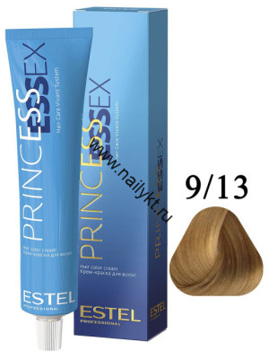 Крем-краска для волос Estel Princess Essex 9/13, Блондин пепельно-золотистый/сахара, 60мл