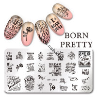 (36313) Пластина для стемпинга 12*6 см BP-L055 Born Pretty