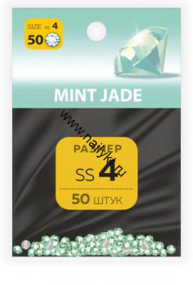 Стразы SS4 MINT JADE (50 шт.) MILV