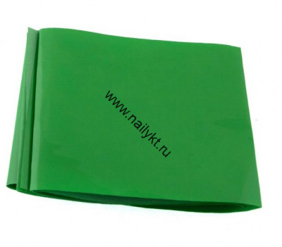 Фольга отрывная в пакете (1 метр) Зеленая