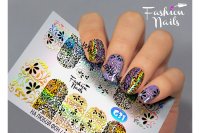 СКИДКА!!! Слайдер-дизайн Fashion Nails Galaxy 031