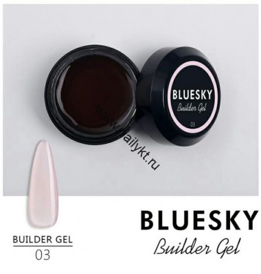Bluesky Builder Gel 03 Clear pink 15ml Прозрачно-розовый