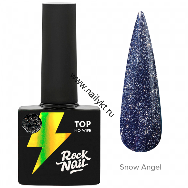 Топ RockNail светоотражающий Snow Angel 10мл