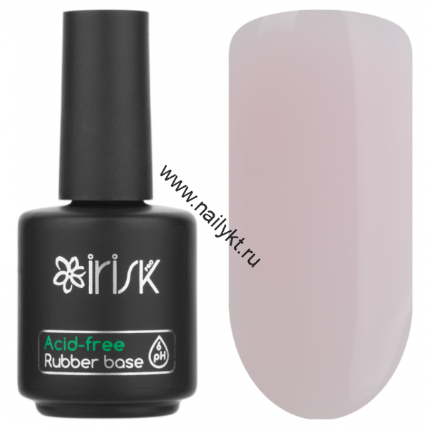 База каучуковая бескислотная Acid-free Rubber Base, 10мл (09 Light Pink) Irisk