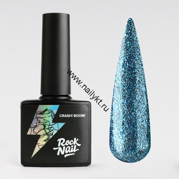 Гель-лак RockNail Crash! Boom! 415 Center of Attention