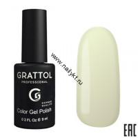 СКИДКА!!! Гель-лак Grattol Color Gel Polish  - тон №114 Pale Yellow (9мл)