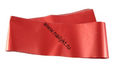 Фольга отрывная в пакете (1 метр) Красная