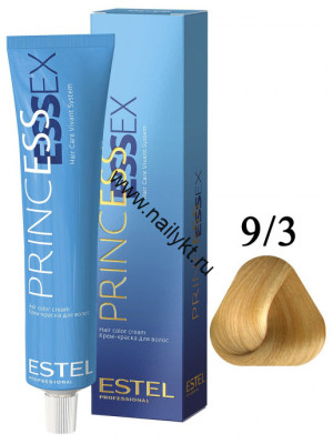 Крем-краска для волос Estel Princess Essex 9/3, Блондин Золотистый