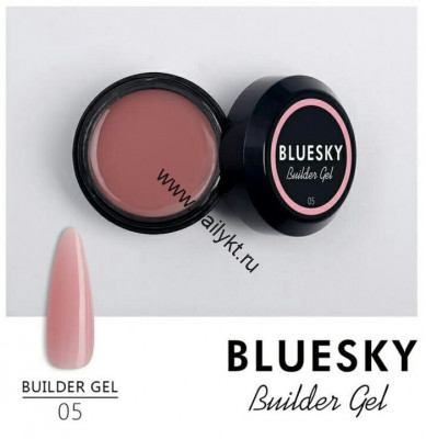 Bluesky Builder Gel 05 Cover pink 15ml Камуфляж
