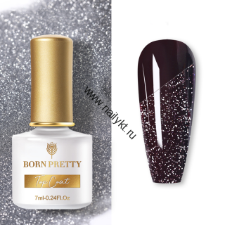 Светоотражающий топ для гель-лака 52483 Reflective Glitter Top Coat, 7 мл Born Pretty