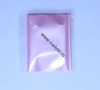Фольга отрывная в пакете (1 метр) Розовая