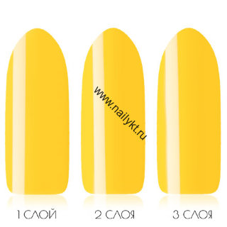 Гель-лак "Uno" - 014 Желтый - Yellow, 8мл