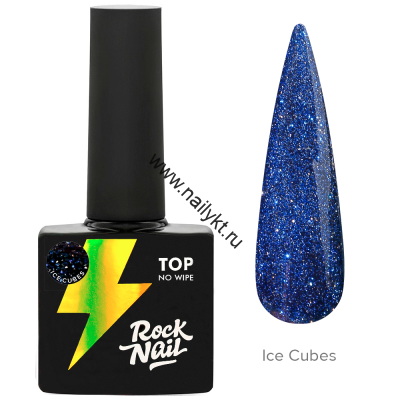 Топ RockNail светоотражающий Ice Cubes 10мл