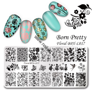 Пластина для стемпинга 12*6 см BPX-L017 Born Pretty (38740)